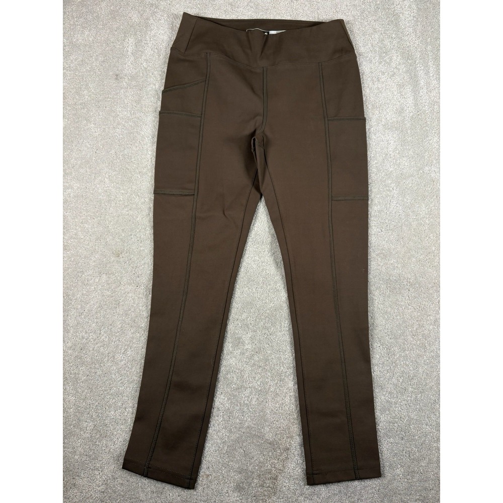 Carhartt Force Fitted Lightweight Ankle Length Leggings Green Women's Xs Pockets